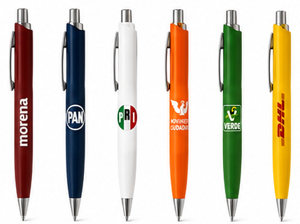 Pluma promocional personalizado con marca