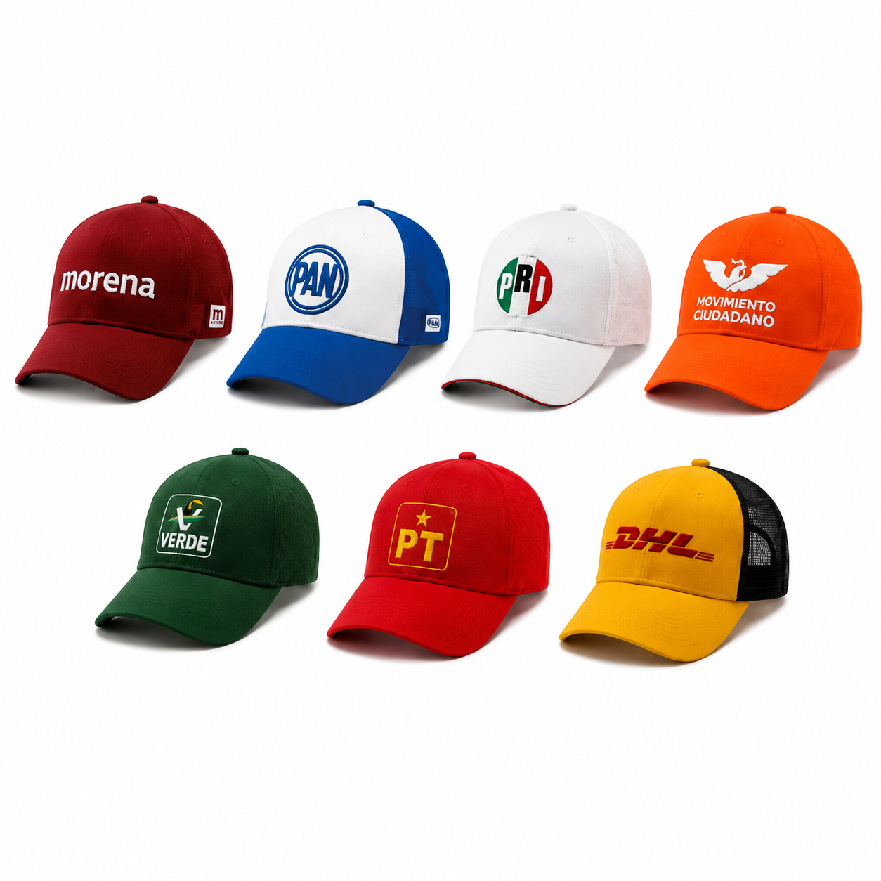 Gorra sublimada personalizado con marca