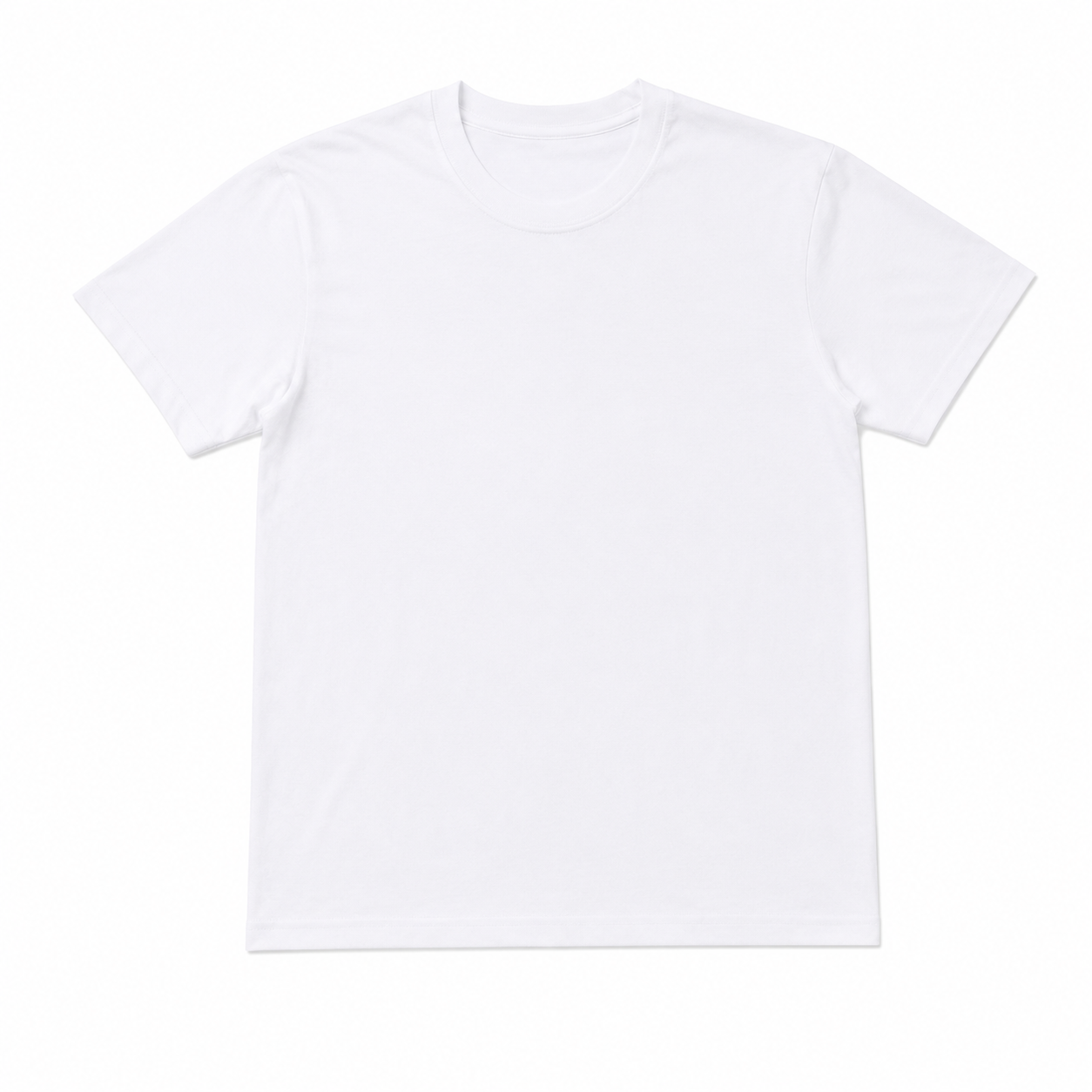 Playera blanca sin logo sin logotipo