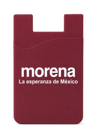 Tarjetero para celular sin logotipo