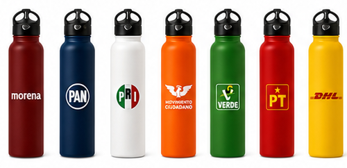 Botella metálica personalizado con marca
